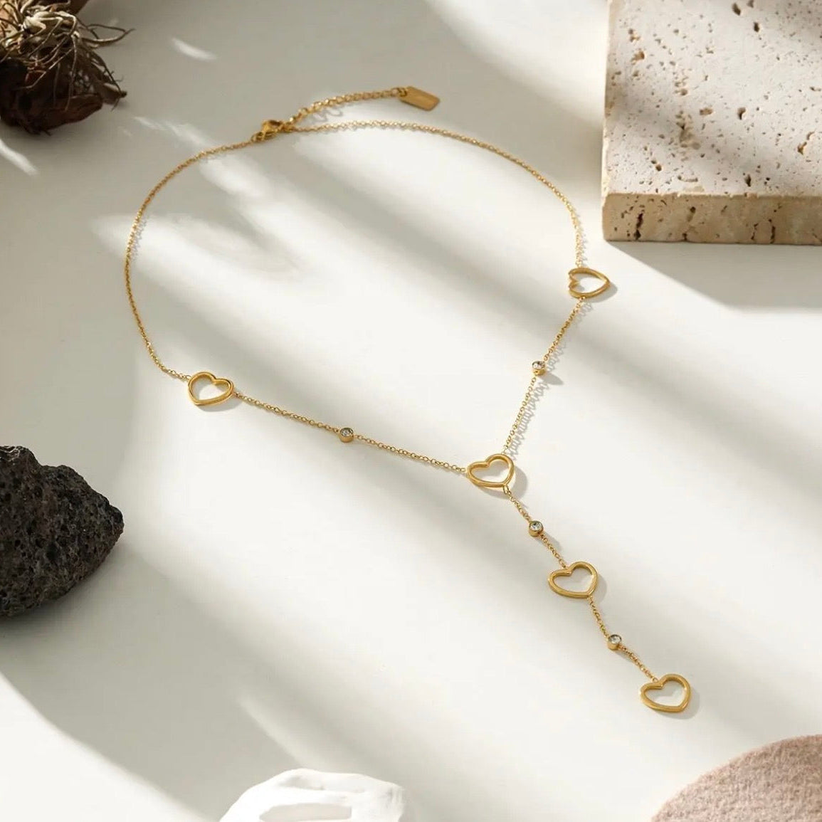 Collier Cœurs Éternels