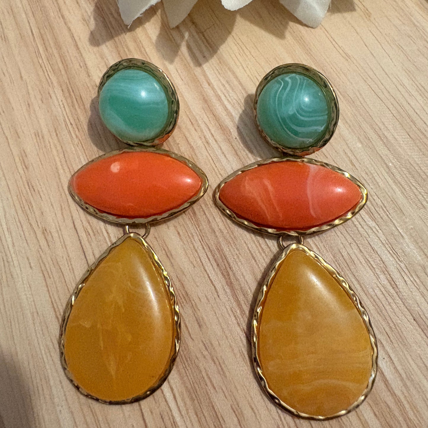 Boucles d’Oreilles Color Pop Bohème Chic
