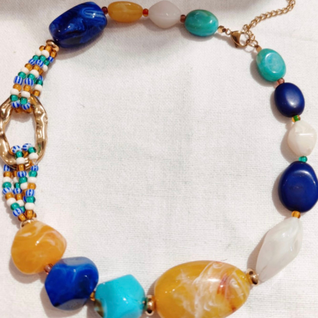 Collier Bohème Multicolore – Esprit Soleil