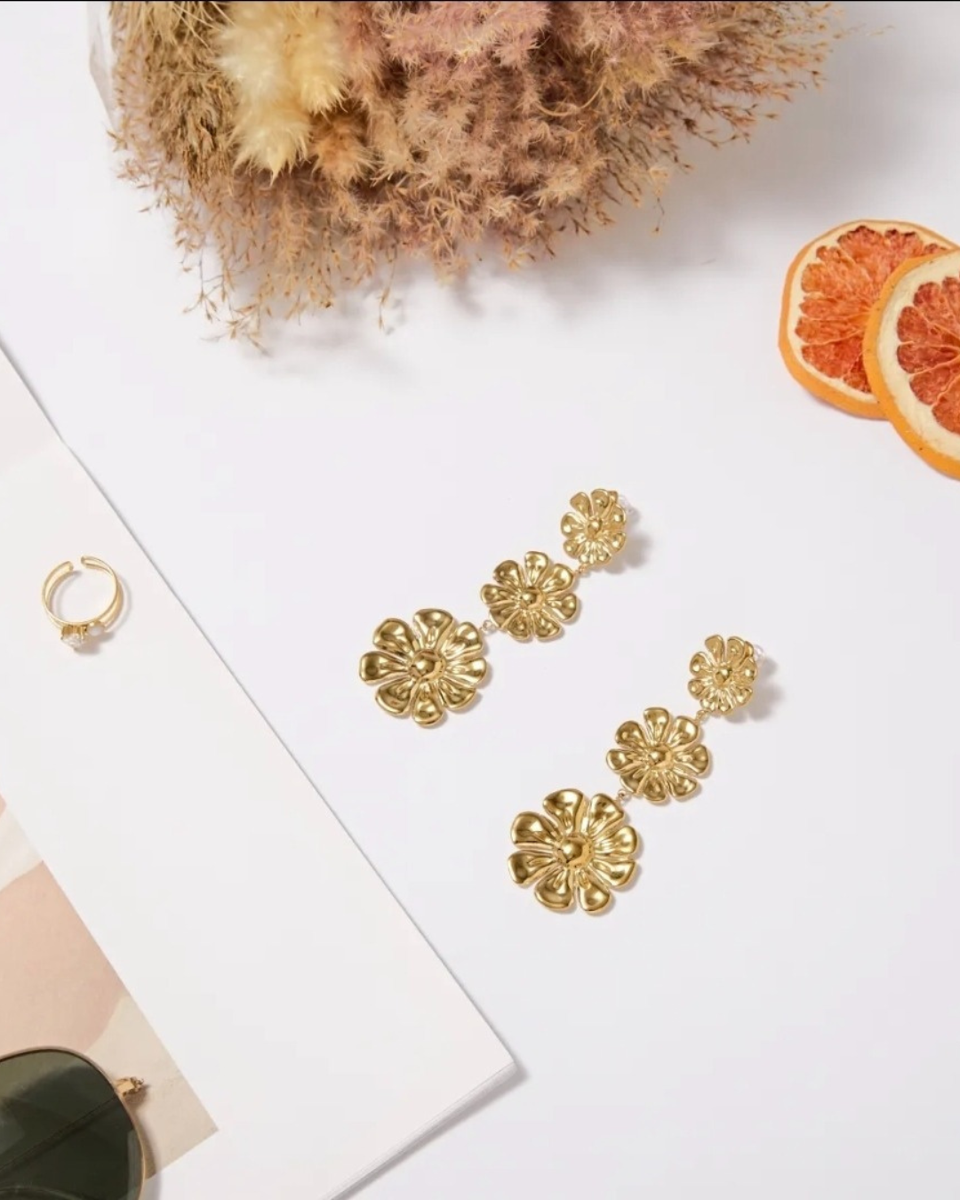 Boucles d'oreilles Flo