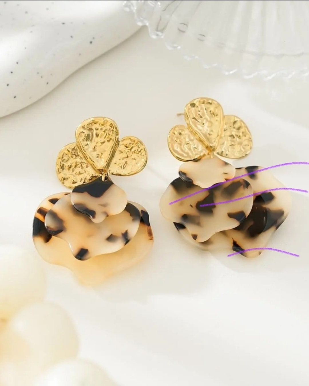 Boucles d'oreilles Armoria