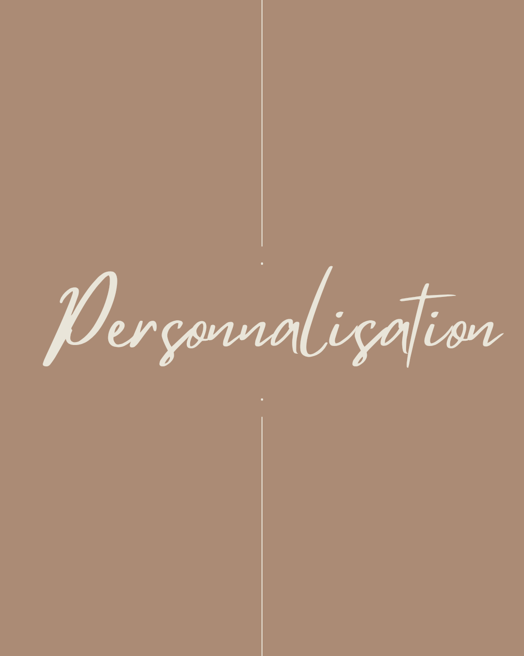 Personnalisation