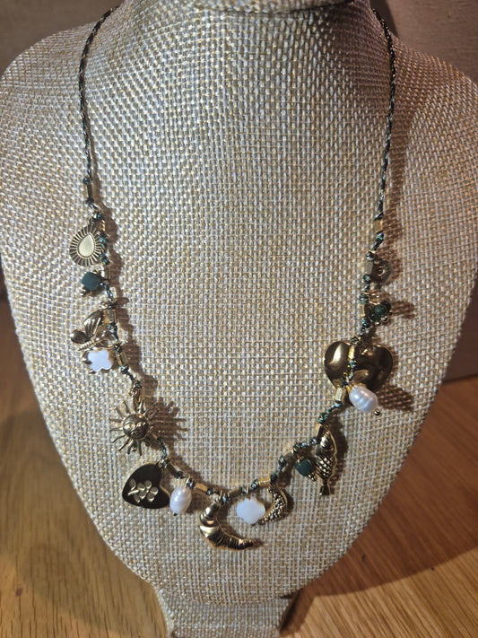 Collier Sérénité verte