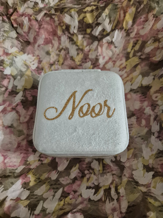 Boite à bijoux personnalisée