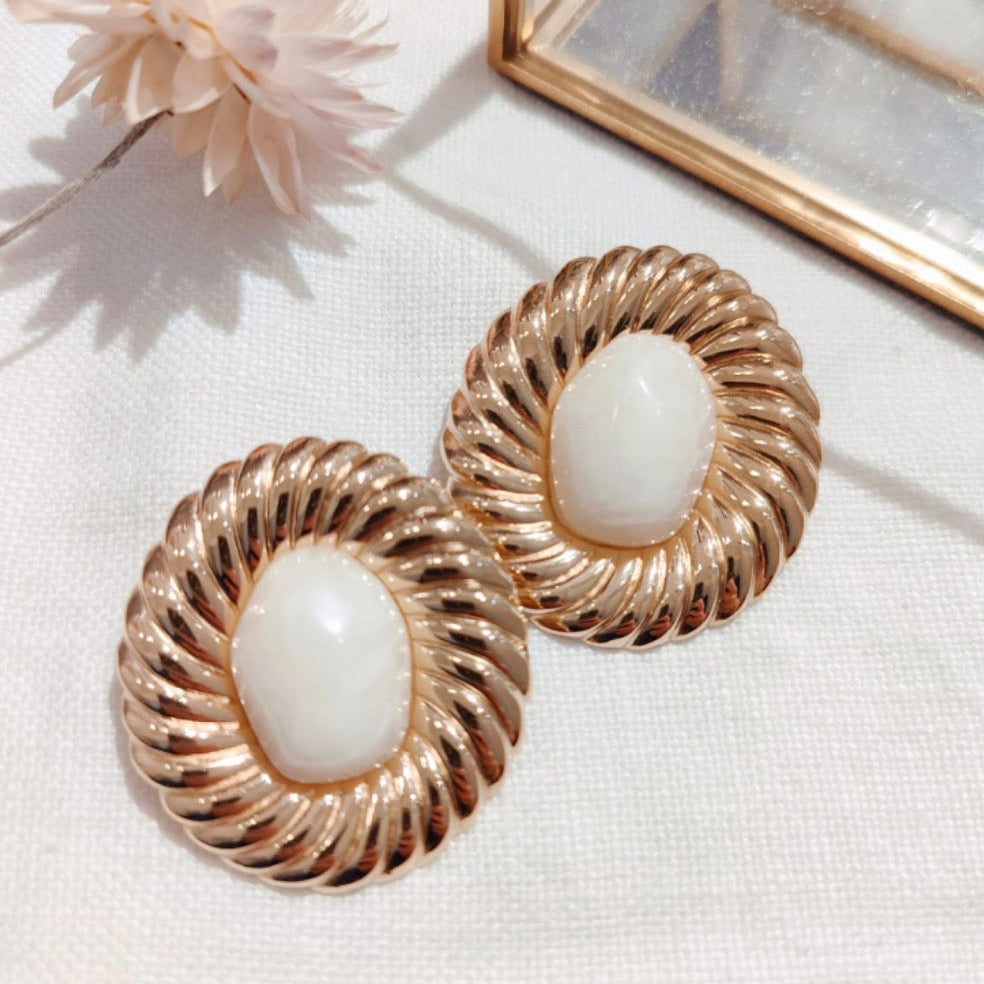 Boucles d’oreilles Orchidée