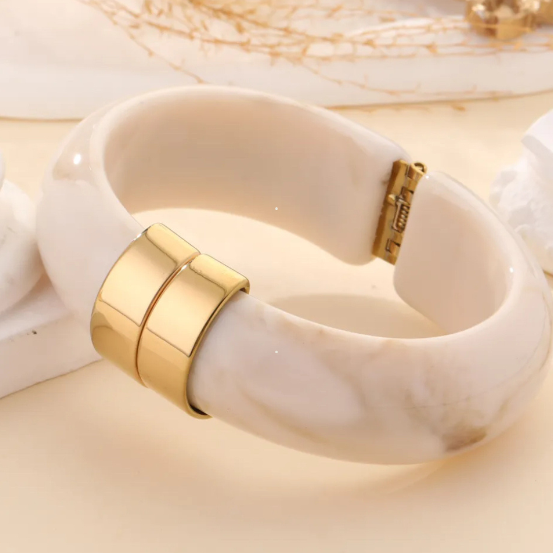 Bracelet Manchette Élégance Minérale