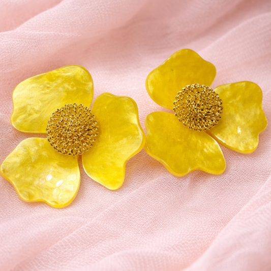 Boucles d’oreilles Fleur Impériale