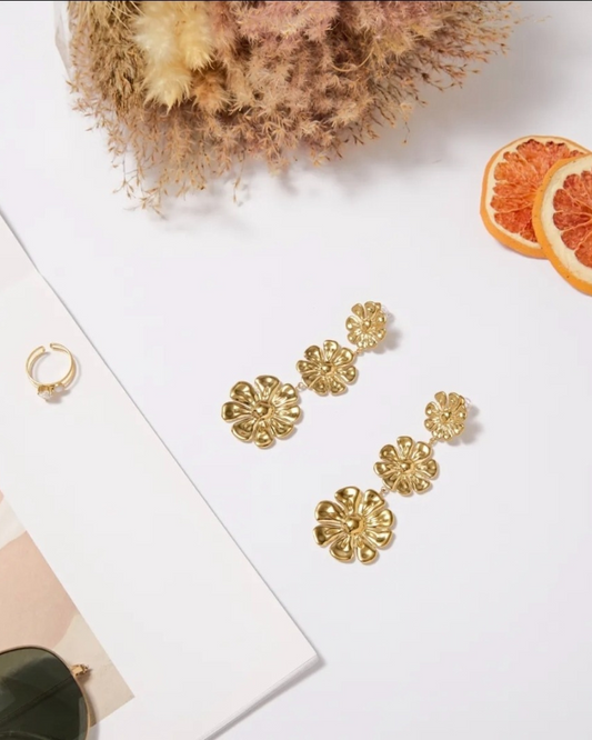 Boucles d'oreilles Flo