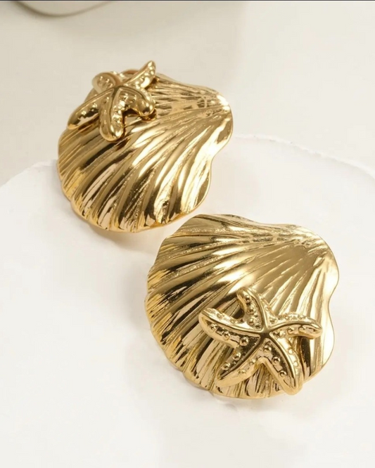 Boucles d’oreilles Coquillage
