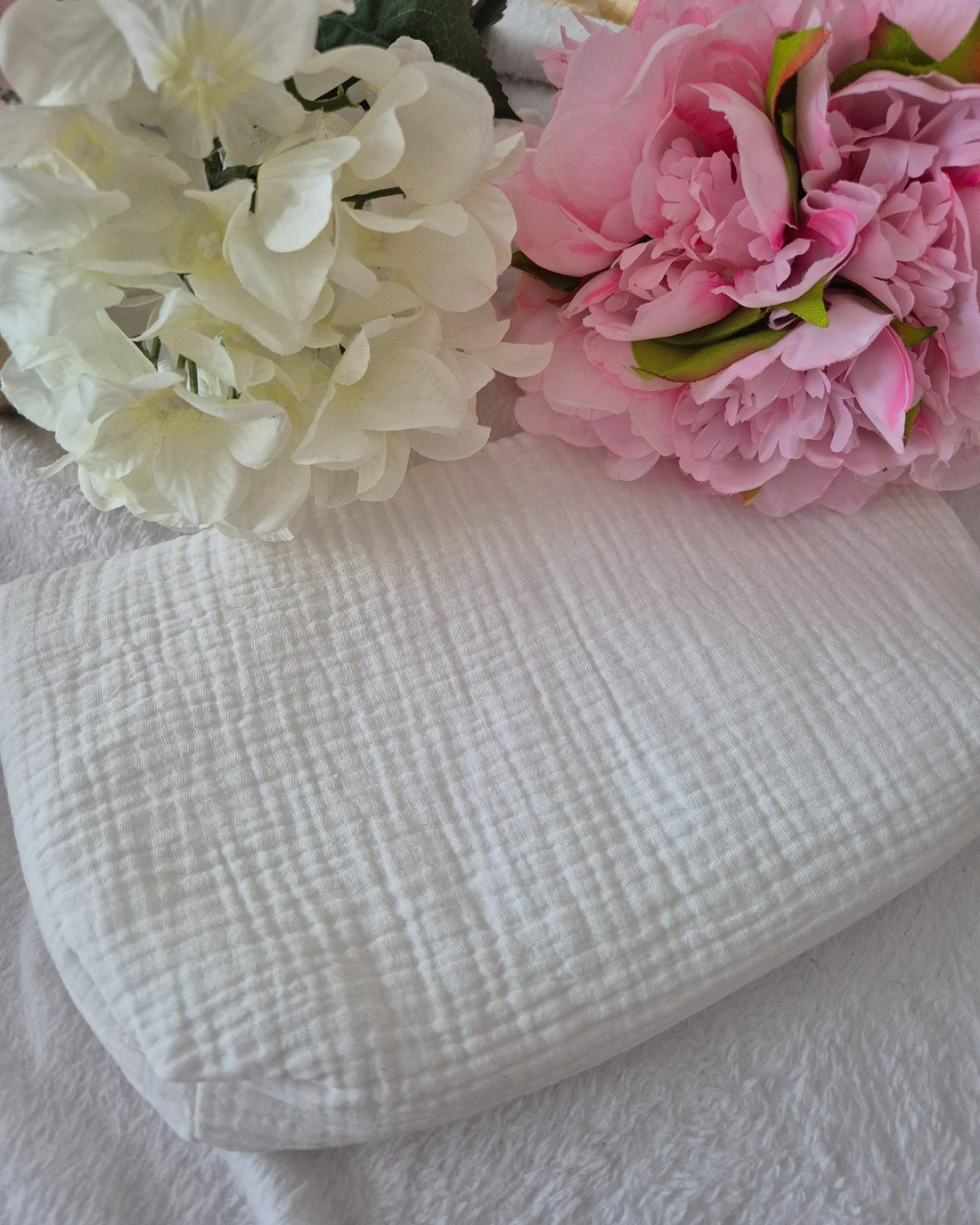 Trousse en gaze de coton